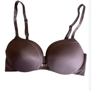 Victoria’s Secret lined Demi underwire bra Light brown color Size 36C